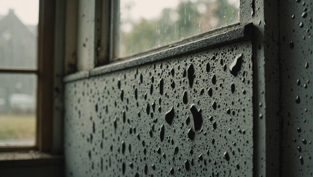 Professional water damage restoration technicians responding to burst pipe emergency